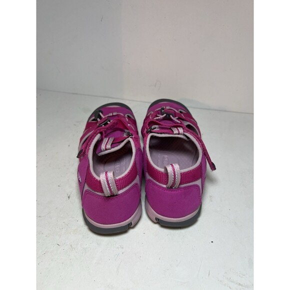 KEEN Sandals Youth 3 Seacamp II Washable Pink Shoes Hiking Utility Camping - Picture 6 of 8